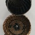 Native American-made acorn knitting basket