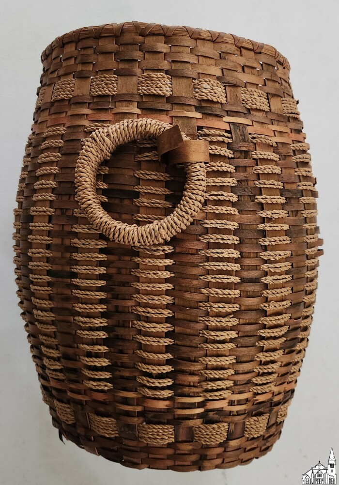 Native American-made basket