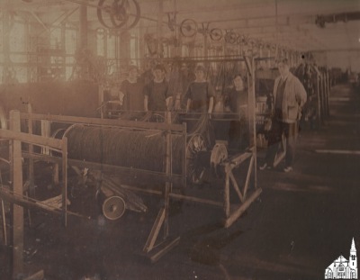 Interior American Woolen Mill [c.1910]