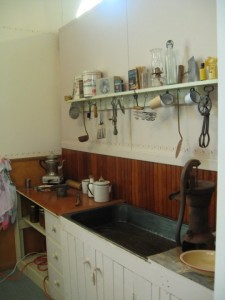 Kitchen display at the Old Town Museum.
